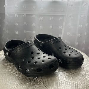 Black Crocs, Size 9, fits size 8 and 8.5!!!